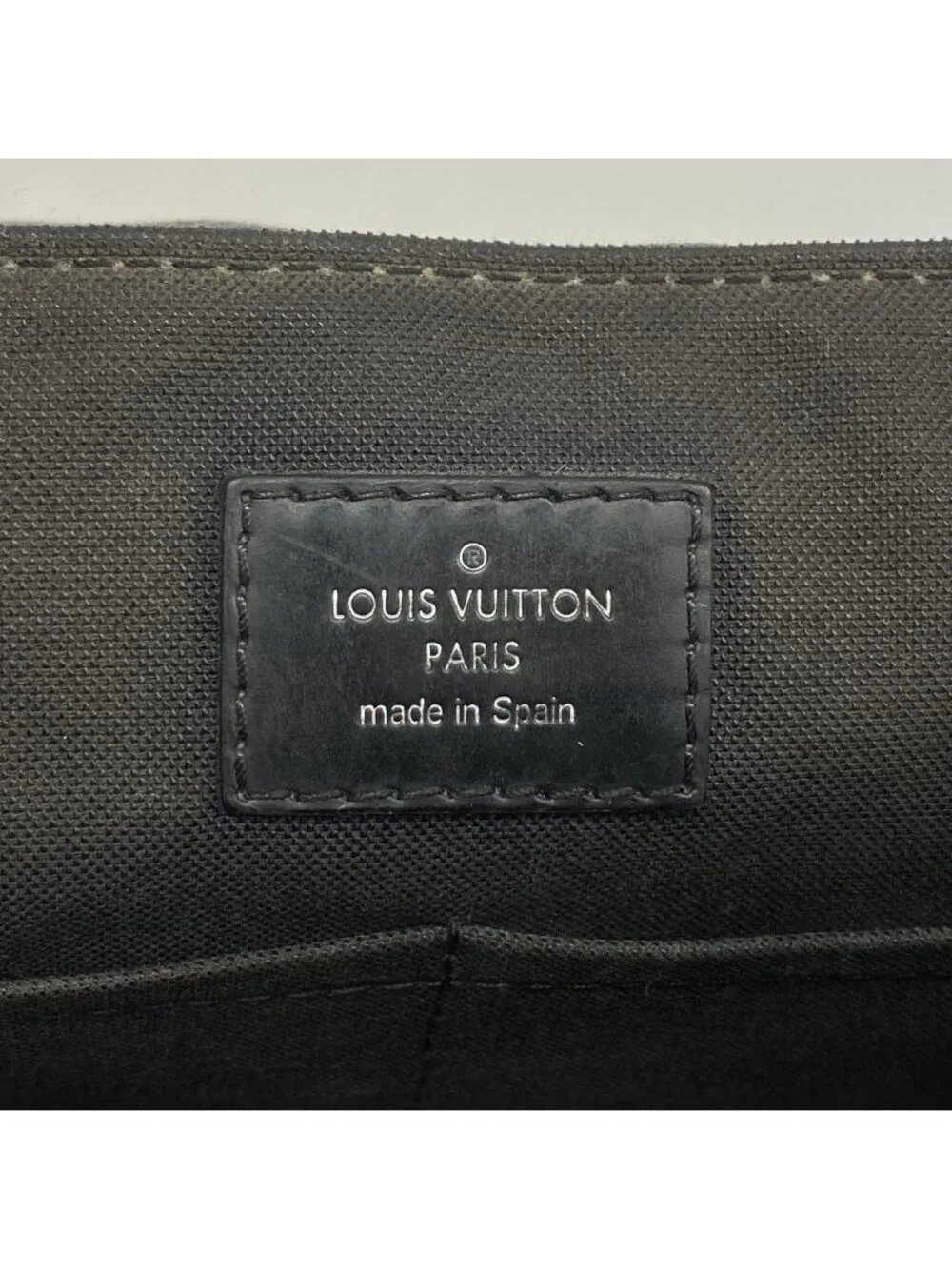 Louis Vuitton Shoulder Bag Damier Graphite District PM Gray